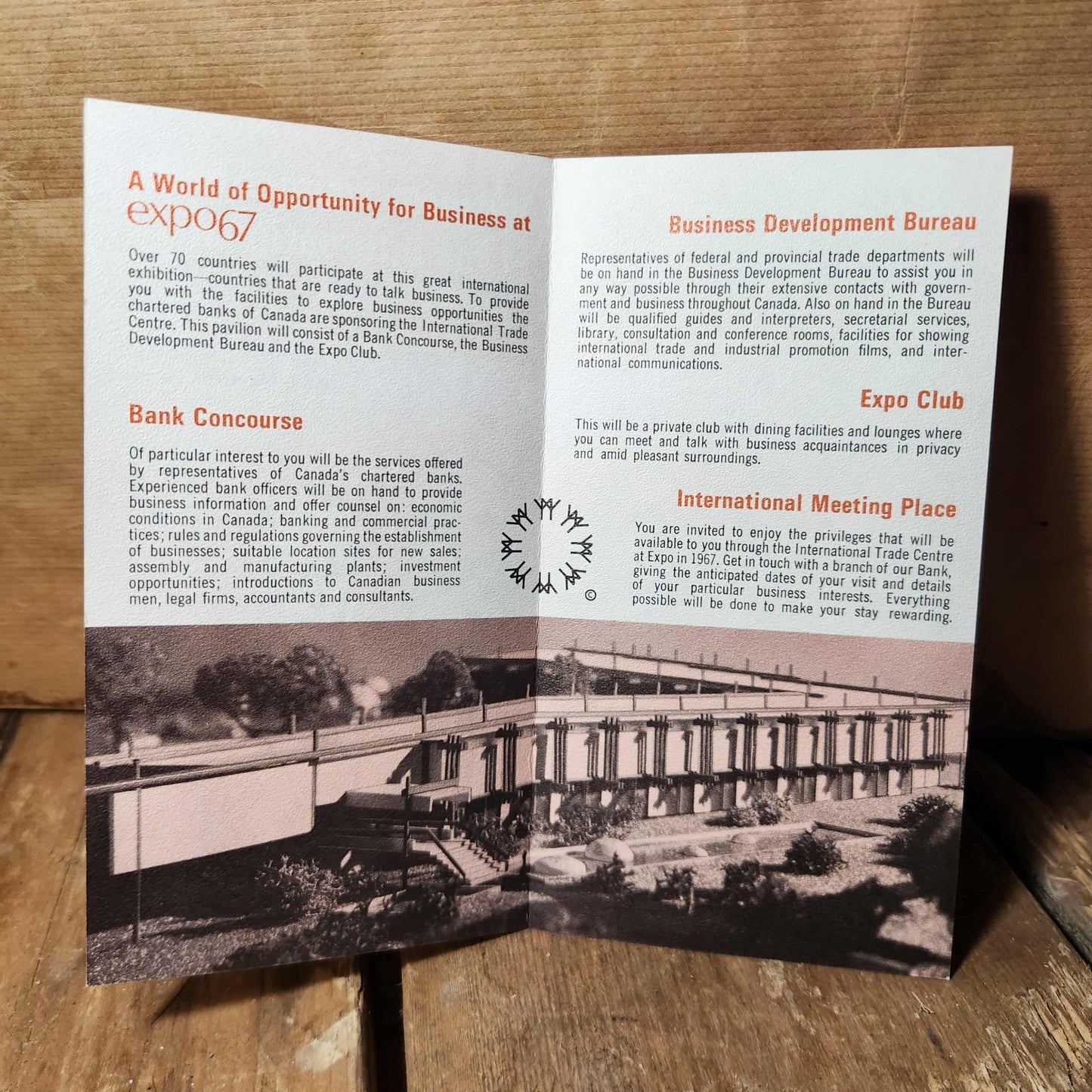 Brochure Expo 67 Centre de commerce international Montréal 1967