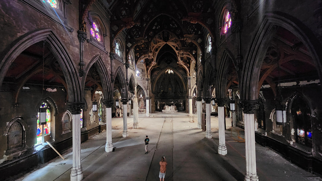 Stillness Under Painted Ceilings