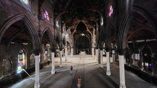 Stillness Under Painted Ceilings