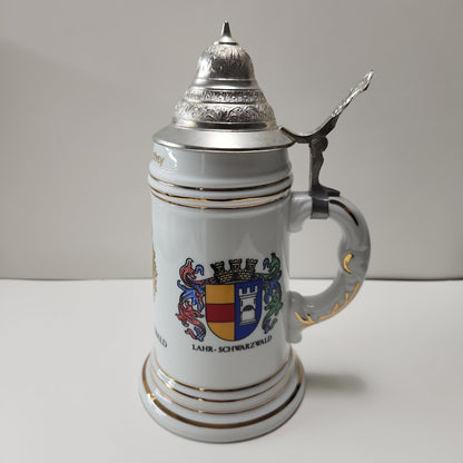 Exclusive Master Corporal H.F. Godfrey Commemorative Beer Mug: A Unique Tribute to Military Service in LAHR-SCHWARZWALD, Germany (1977-1979)