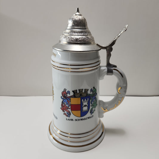 Exclusive Master Corporal H.F. Godfrey Commemorative Beer Mug: A Unique Tribute to Military Service in LAHR-SCHWARZWALD, Germany (1977-1979)