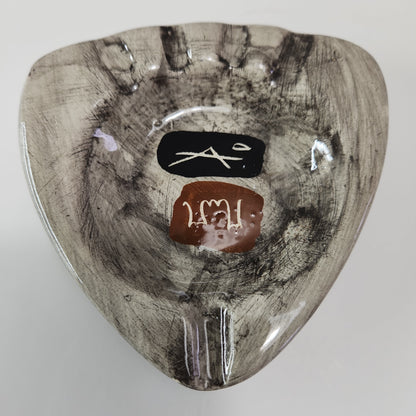 Laurentian Pottery Ashtray -  1970s Made in Quebec, Canada