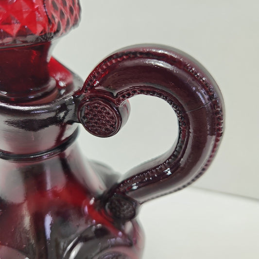 Avon Cape Cod Ruby Red Cruet - 1980s Vintage Collection