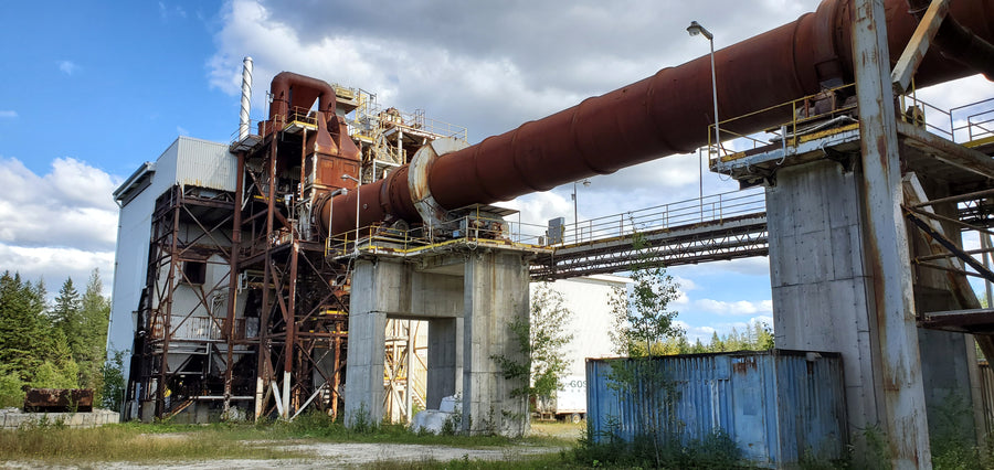 usine de recyclage du verre de Forest