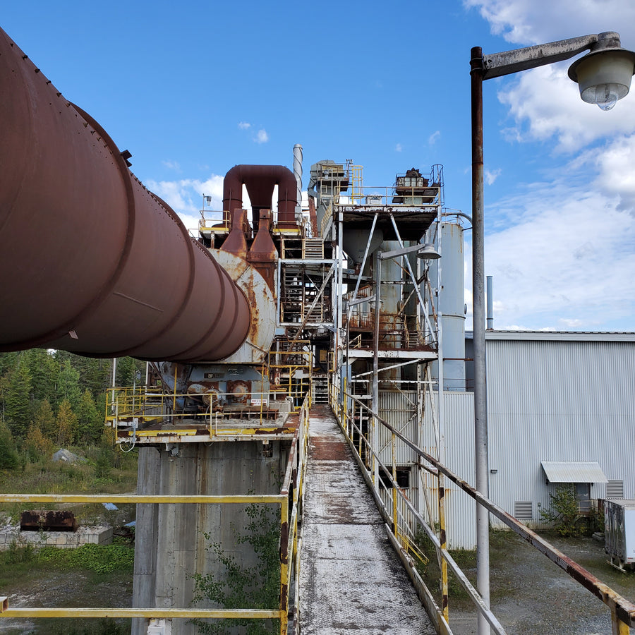 usine de recyclage du verre de Forest