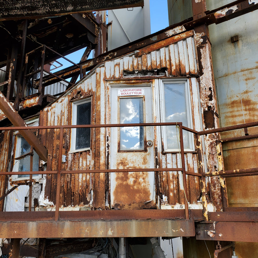 usine de recyclage du verre de Forest