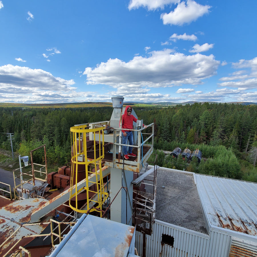 usine de recyclage du verre de Forest