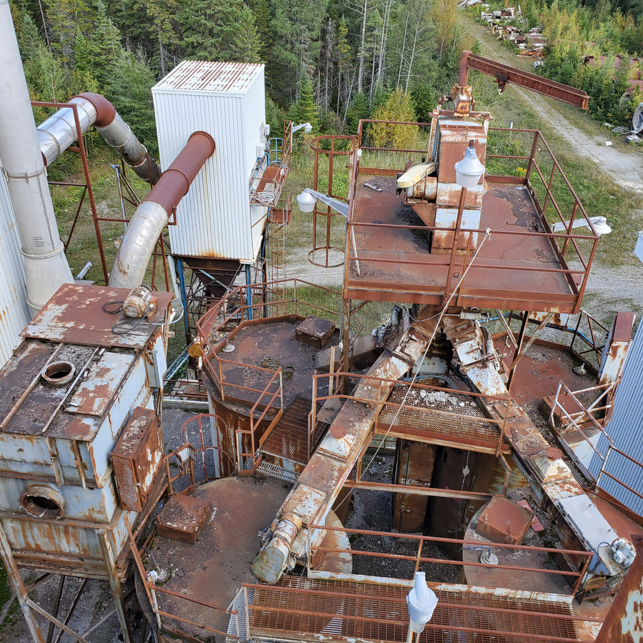 usine de recyclage du verre de Forest
