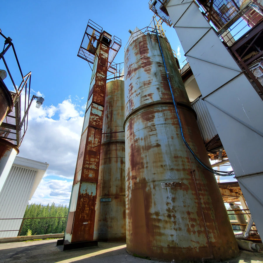 usine de recyclage du verre de Forest