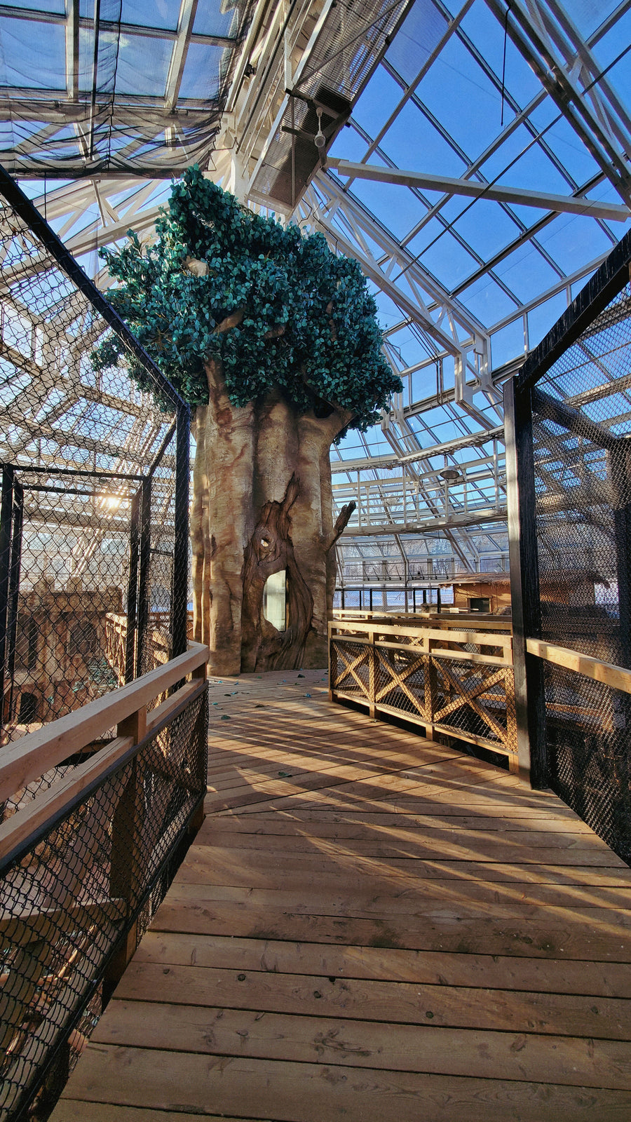 Serre du zoo de Québec