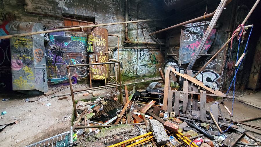 usine d'huile de lin