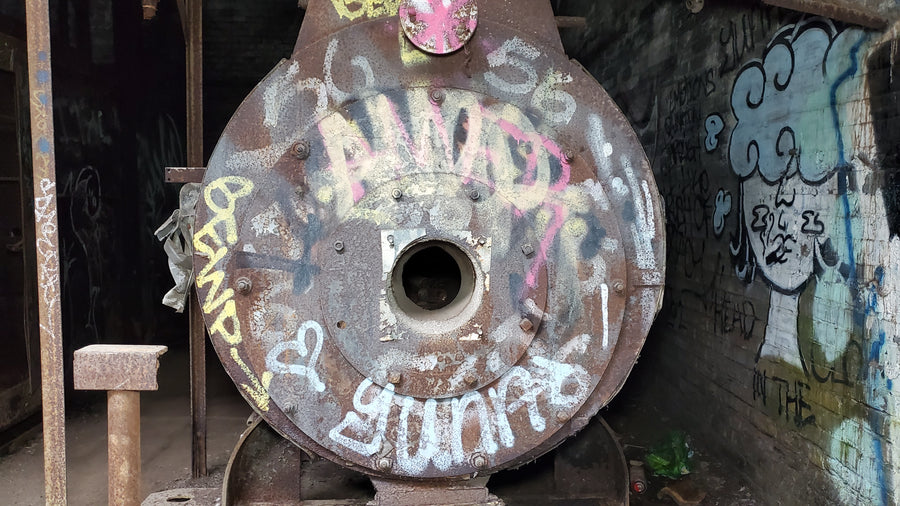 usine d'huile de lin