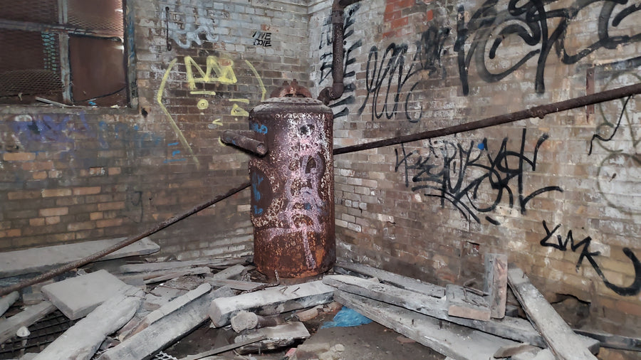 usine d'huile de lin