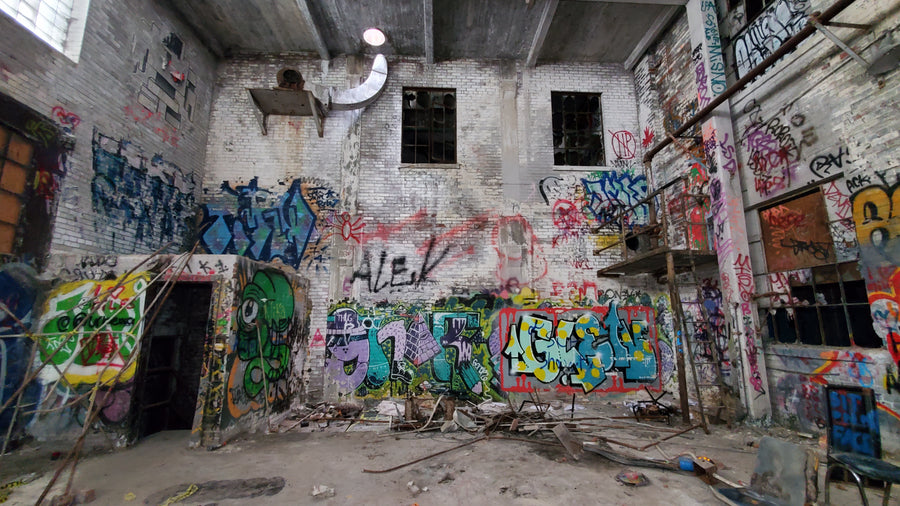 usine d'huile de lin