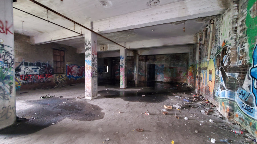 usine d'huile de lin