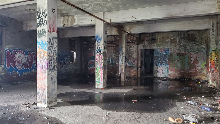 usine d'huile de lin