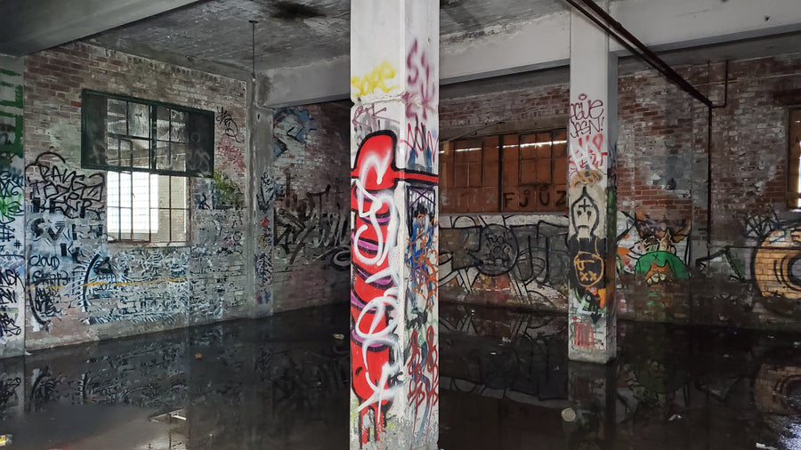 usine d'huile de lin