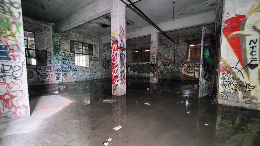 usine d'huile de lin