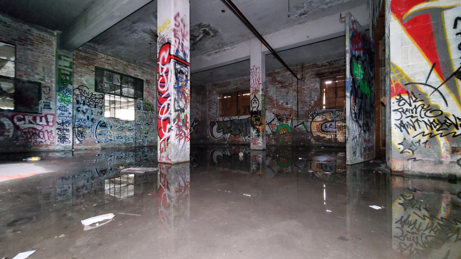 usine d'huile de lin