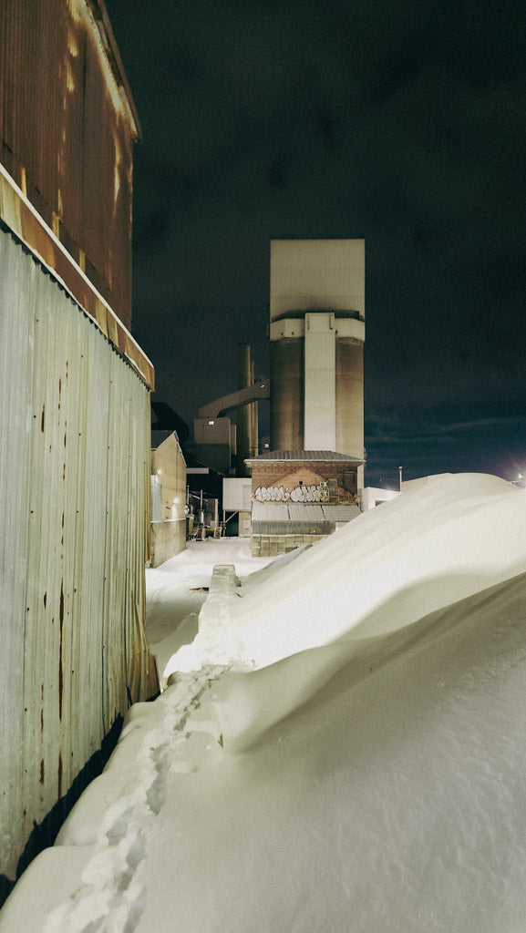 Glass recycling plant