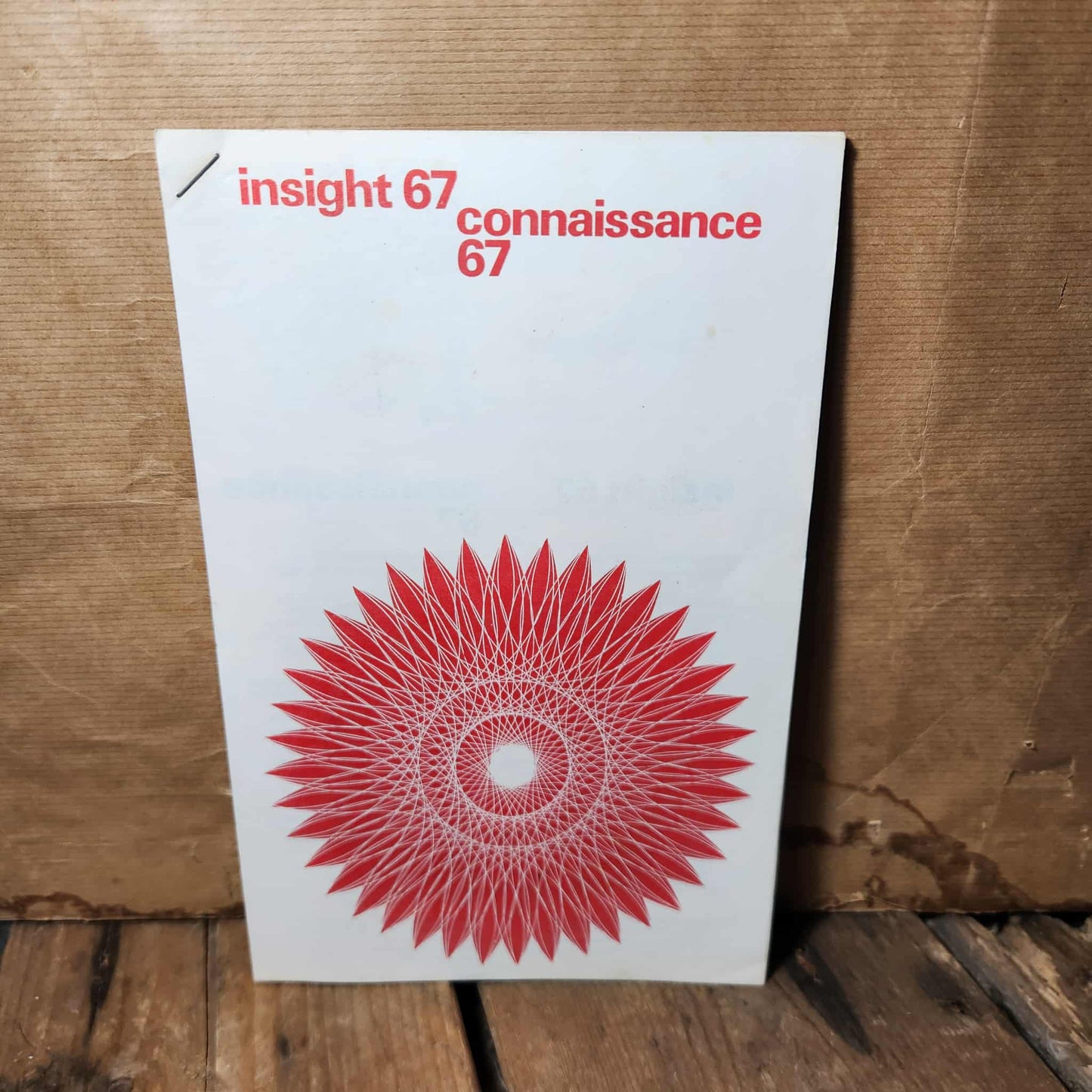 Programme Expo 67 Insight 67 sciences et cinéma 1967