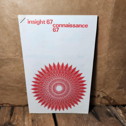 Programme Expo 67 Insight 67 sciences et cinéma 1967