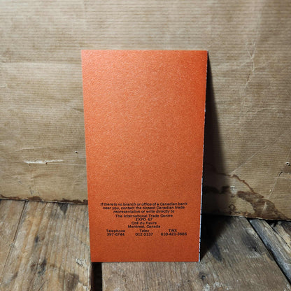 Brochure Expo 67 Centre de commerce international Montréal 1967