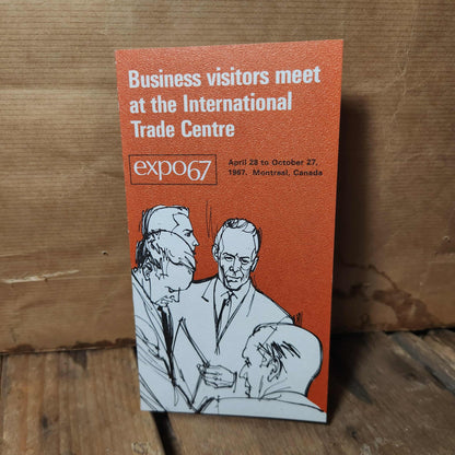 Brochure Expo 67 Centre de commerce international Montréal 1967