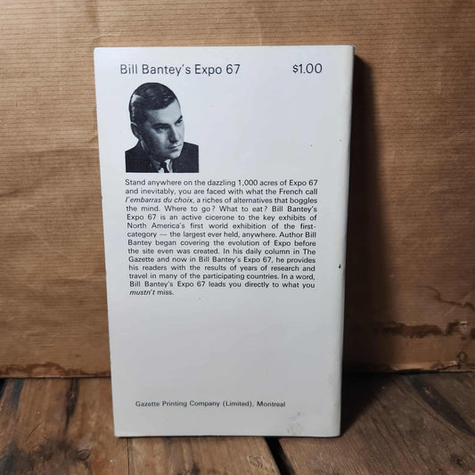 Livre Expo 67 Bill Bantey Montréal